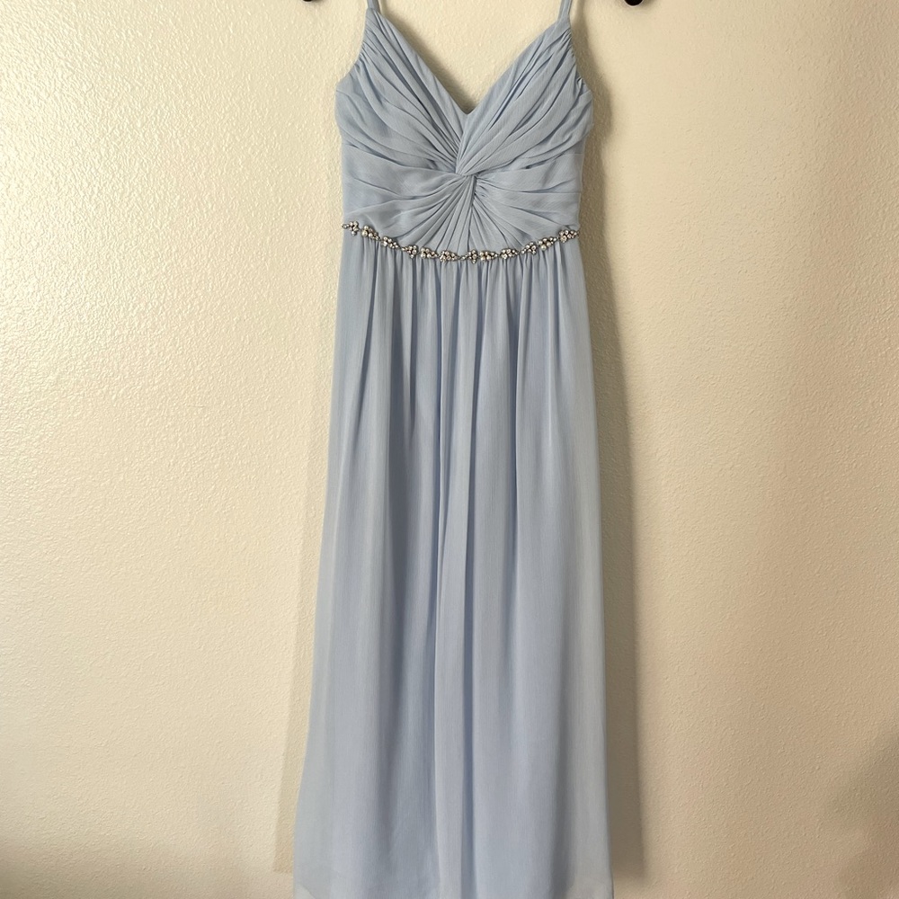 Light Blue Bridesmaid Dress